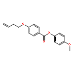 4-METHOXYPHENYL 4'-(3-BUTENYLOXY)BENZOATE 