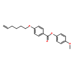 (4-METHOXYPHENYL) 4-HEX-5-ENOXYBENZOATE 