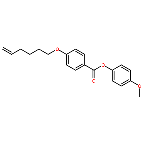 (4-METHOXYPHENYL) 4-HEX-5-ENOXYBENZOATE 