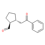 Cyclopentanecarboxaldehyde, 2-(2-oxo-2-phenylethyl)-, (1S,2R)-