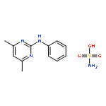 Sulfamic acid, compd. with 4,6-dimethyl-N-phenyl-2-pyrimidinamine
(1:1)