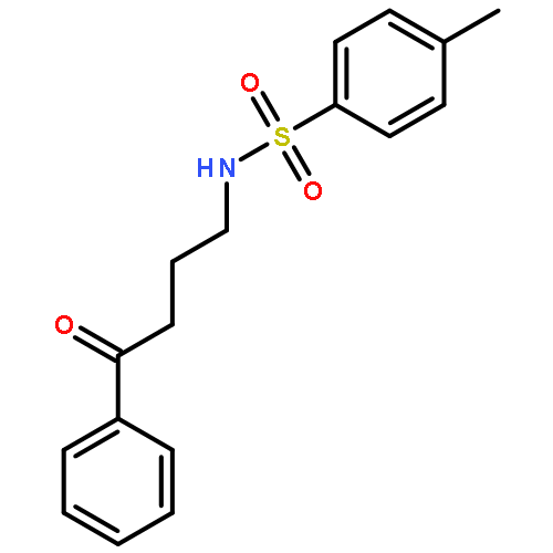 BENZENESULFONAMIDE, 4-METHYL-N-(4-OXO-4-PHENYLBUTYL)-