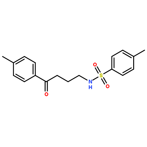 BENZENESULFONAMIDE, 4-METHYL-N-[4-(4-METHYLPHENYL)-4-OXOBUTYL]-