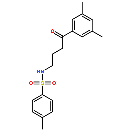 Benzenesulfonamide, N-[4-(3,5-dimethylphenyl)-4-oxobutyl]-4-methyl-