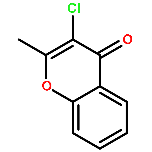 4H-1-Benzopyran-4-one, 3-chloro-2-methyl-