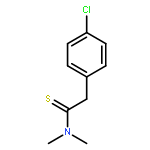 Benzeneethanethioamide, 4-chloro-N,N-dimethyl-