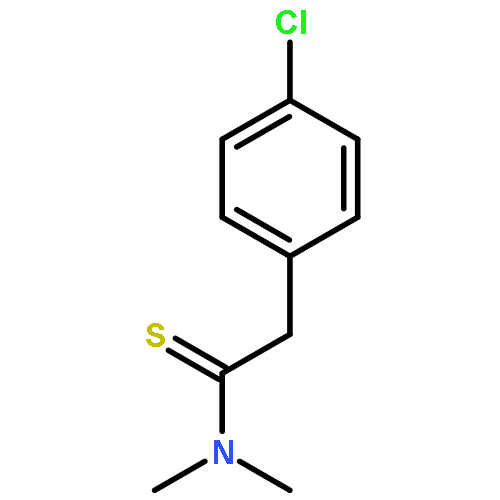 Benzeneethanethioamide, 4-chloro-N,N-dimethyl-