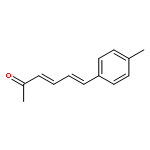 3,5-HEXADIEN-2-ONE, 6-(4-METHYLPHENYL)-, (E,E)-