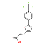 2-PROPENOIC ACID, 3-[5-[4-(TRIFLUOROMETHYL)PHENYL]-2-FURANYL]-, (2E)-