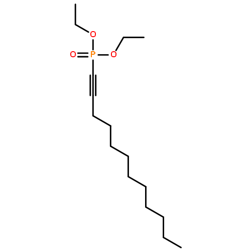 Phosphonic acid, 1-dodecynyl-, diethyl ester