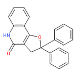 FURO[3,2-C]QUINOLIN-4(2H)-ONE, 3,5-DIHYDRO-2,2-DIPHENYL-