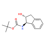 Carbamic acid,N-[(1R,2R)-2,3-dihydro-2-hydroxy-1H-inden-1-yl]-, 1,1-dimethylethyl ester