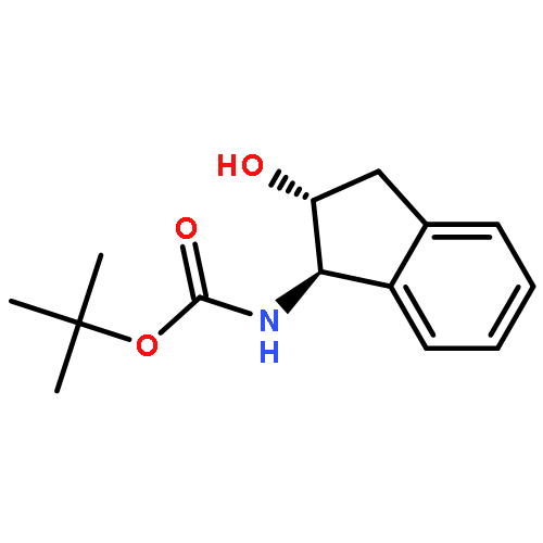 Carbamic acid,N-[(1R,2R)-2,3-dihydro-2-hydroxy-1H-inden-1-yl]-, 1,1-dimethylethyl ester