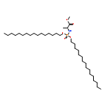 L-ALANINE, N-[BIS(HEXADECYLOXY)PHOSPHINYL]-, METHYL ESTER