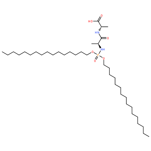 L-Alanine, N-[bis(hexadecyloxy)phosphinyl]-L-alanyl-