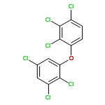 1,2,3-trichloro-4-(2,3,5-trichlorophenoxy)benzene