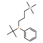 TERT-BUTYL-PHENYL-(3-TRIMETHYLSTANNYLPROPYL)PHOSPHANE 