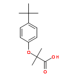 2-[4-(TERT-BUTYL)PHENOXY]-2-METHYLPROPANOIC ACID 