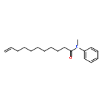 10-UNDECENAMIDE, N-METHYL-N-PHENYL-