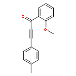 2-Propyn-1-one, 1-(2-methoxyphenyl)-3-(4-methylphenyl)-