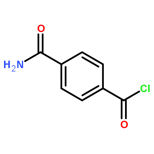 Benzoyl chloride, 4-(aminocarbonyl)-