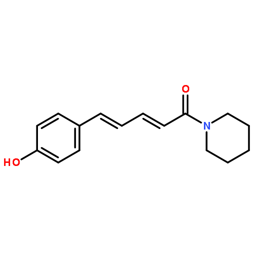 PIPERIDINE, 1-[(2E,4E)-5-(4-HYDROXYPHENYL)-1-OXO-2,4-PENTADIENYL]-