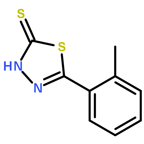 5-(2-METHYLPHENYL)-3H-1,3,4-THIADIAZOLE-2-THIONE 