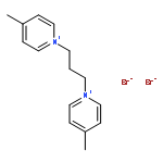 4-METHYL-1-[3-(4-METHYLPYRIDIN-1-IUM-1-YL)PROPYL]PYRIDIN-1-IUM;DIBROMIDE 