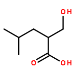 PENTANOIC ACID, 2-(HYDROXYMETHYL)-4-METHYL-