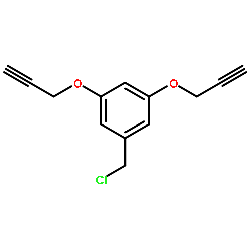 Benzene, 1-(chloromethyl)-3,5-bis(2-propynyloxy)-