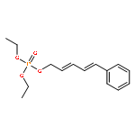 Phosphoric acid, diethyl (2E,4E)-5-phenyl-2,4-pentadienyl ester