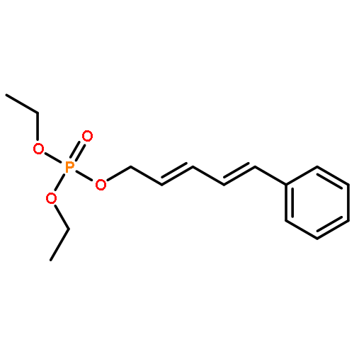 Phosphoric acid, diethyl (2E,4E)-5-phenyl-2,4-pentadienyl ester