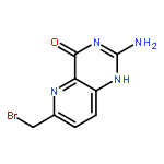 PYRIDO[3,2-D]PYRIMIDIN-4(1H)-ONE, 2-AMINO-6-(BROMOMETHYL)-