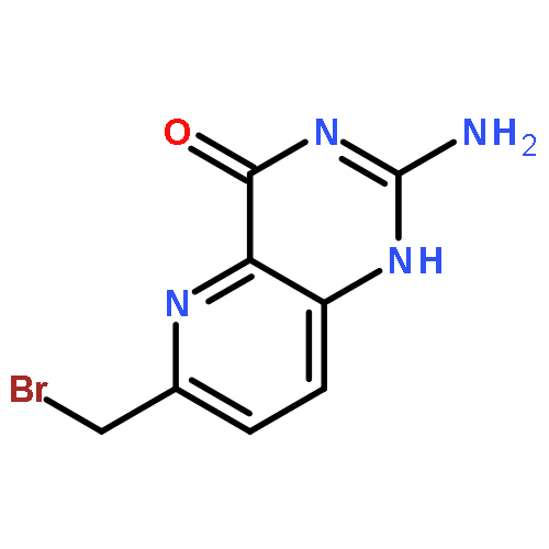 PYRIDO[3,2-D]PYRIMIDIN-4(1H)-ONE, 2-AMINO-6-(BROMOMETHYL)-