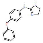 1H-IMIDAZOL-2-AMINE, 4,5-DIHYDRO-N-(4-PHENOXYPHENYL)-