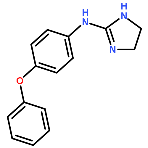 1H-IMIDAZOL-2-AMINE, 4,5-DIHYDRO-N-(4-PHENOXYPHENYL)-