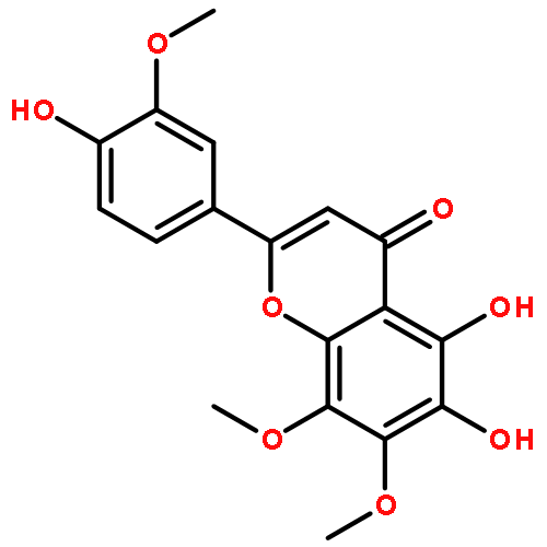 5,6-dihydroxy-2-(4-hydroxy-3-methoxyphenyl)-7,8-dimethoxy-4H-chromen-4-one