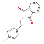 1H-Isoindole-1,3(2H)-dione, 2-[(4-fluorophenyl)methoxy]-