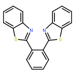 Benzothiazole, 2,2'-(1,2-phenylene)bis-