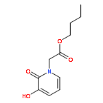 1(2H)-PYRIDINEACETIC ACID, 3-HYDROXY-2-OXO-, BUTYL ESTER