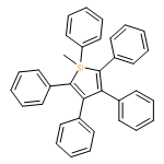 Silacyclopenta-2,4-diene, 1-methyl-1,2,3,4,5-pentaphenyl-