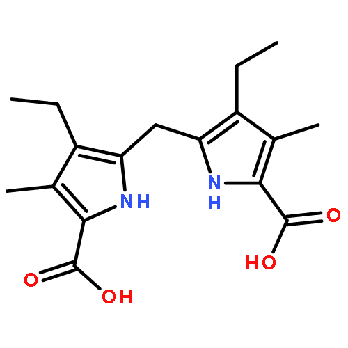 5-[(5-CARBOXY-3-ETHYL-4-METHYL-1H-PYRROL-2-YL)METHYL]-4-ETHYL-3-METHYL-1H-PYRROLE-2-CARBOXYLIC ACID 