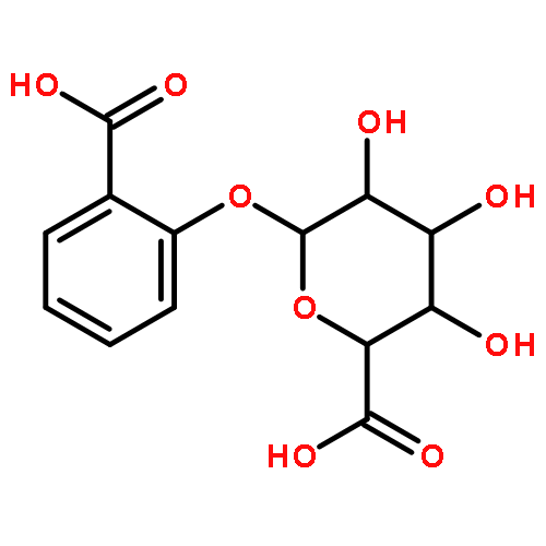 (2s,3s,4s,5r,6s)-6-(2-carboxyphenoxy)-3,4,5-trihydroxyoxane-2-carboxylic Acid