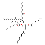 [3-HEPTANOYLOXY-2-[[3-HEPTANOYLOXY-2,2-BIS(HEPTANOYLOXYMETHYL)PROPOXY]METHYL]-2-(HEPTANOYLOXYMETHYL)PROPYL] HEPTANOATE 