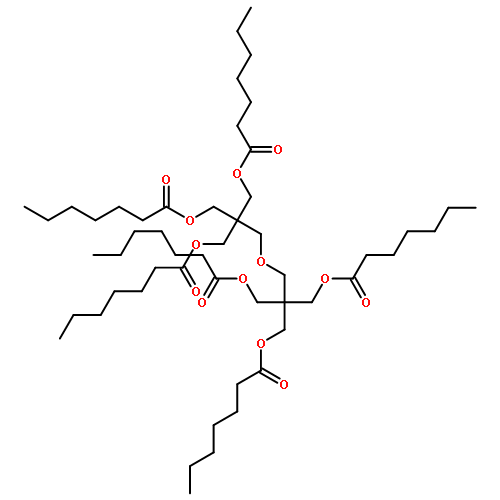 [3-HEPTANOYLOXY-2-[[3-HEPTANOYLOXY-2,2-BIS(HEPTANOYLOXYMETHYL)PROPOXY]METHYL]-2-(HEPTANOYLOXYMETHYL)PROPYL] HEPTANOATE 