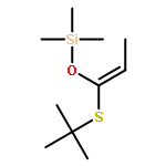 Silane, [[(1Z)-1-[(1,1-dimethylethyl)thio]-1-propenyl]oxy]trimethyl-