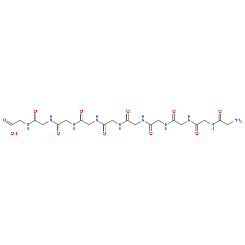 Glycine,glycylglycylglycylglycylglycylglycylglycylglycylglycyl-