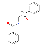 N-((Phenylsulfonyl)methyl)benzamide