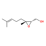 Oxiranemethanol, 3-methyl-3-(4-methyl-3-pentenyl)-, (2S,3R)-