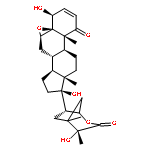 ANDROST-2-EN-1-ONE, 5,6-EPOXY-4,17-DIHYDROXY-17-(4-HYDROXY-4,5-DIMETHYL-3-OXO-2-OXABICYCLO[3.2.1]OCT-7-YL)-, [4.BETA.,5.BETA.,6.BETA.,17.BETA.,17(1R,4R,5R,7S)]- 